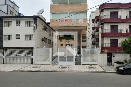 Fachada do Prédio de apartamento para alugar com 1 quarto, 54m² em Guilhermina, Praia Grande