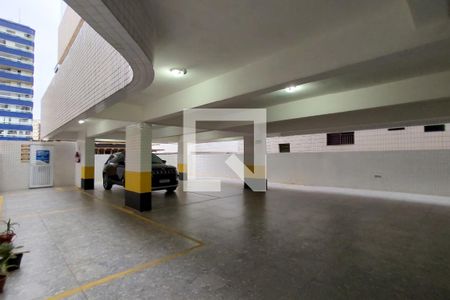 Área Comum - Garagem de apartamento para alugar com 1 quarto, 54m² em Guilhermina, Praia Grande