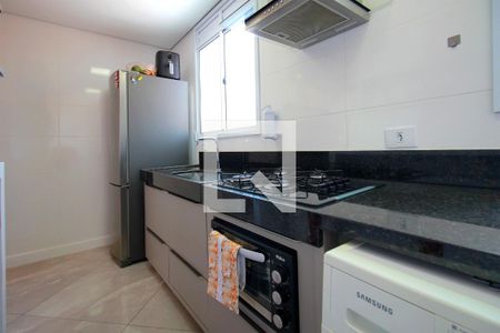 Cozinha de apartamento à venda com 2 quartos, 63m² em Nova Suíça, Belo Horizonte