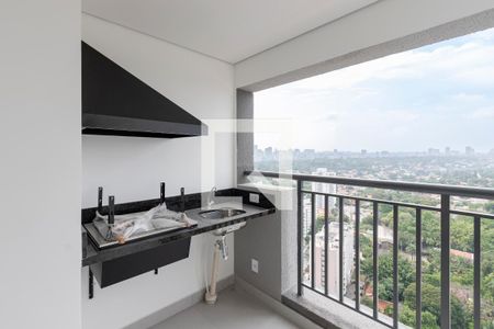 Varanda de apartamento à venda com 1 quarto, 50m² em Santo Amaro, São Paulo