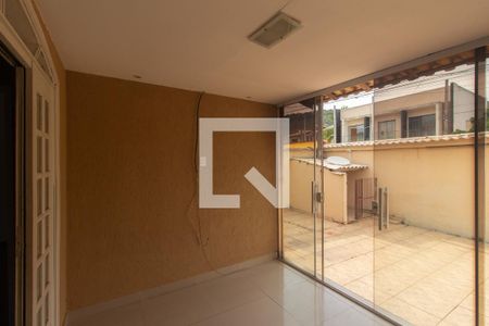Varanda da Sala de casa de condomínio para alugar com 3 quartos, 250m² em Guaratiba, Rio de Janeiro