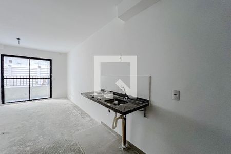 Cozinha de kitnet/studio à venda com 1 quarto, 26m² em Ipiranga, São Paulo