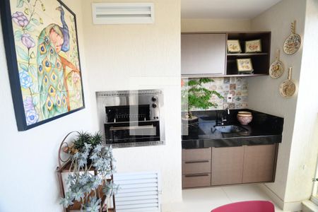Sala - Sacada Churrasqueira de apartamento à venda com 3 quartos, 131m² em Residencial Vista Verde, Campinas