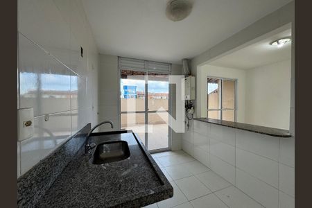 Cozinha de casa de condomínio à venda com 3 quartos, 112m² em Vargem Grande, Rio de Janeiro