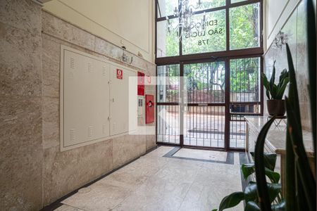 Área comum - Hall de entrada do edifício de apartamento à venda com 3 quartos, 139m² em Bela Vista, São Paulo