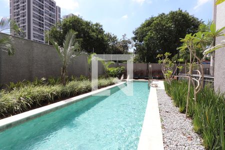 Área comum - Piscina de kitnet/studio para alugar com 1 quarto, 28m² em Vila Independencia, São Paulo