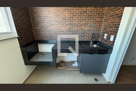 Varanda da Sala de apartamento para alugar com 2 quartos, 59m² em Jardim, Santo André