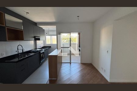 Sala de apartamento para alugar com 2 quartos, 59m² em Jardim, Santo André