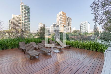 Área Comum - Piscina de kitnet/studio à venda com 1 quarto, 33m² em Vila Cordeiro, São Paulo