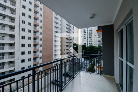 Varanda da Sala de apartamento para alugar com 3 quartos, 75m² em Picanço, Guarulhos
