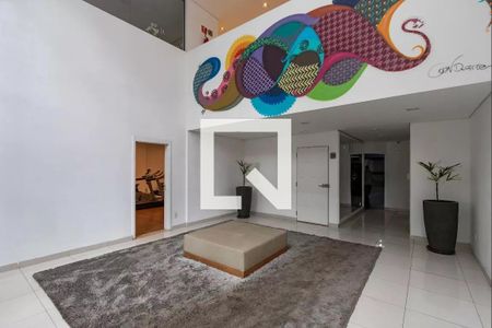 Área comum - Hall Social de kitnet/studio para alugar com 1 quarto, 27m² em Cidade Monções, São Paulo