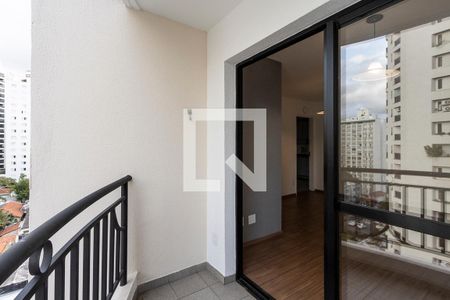 Varanda da Sala de apartamento para alugar com 2 quartos, 60m² em Perdizes, São Paulo