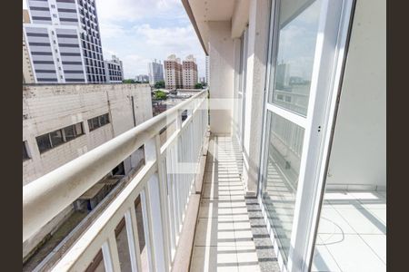 Varanda Sala/Cozinha de apartamento à venda com 1 quarto, 32m² em Brás, São Paulo