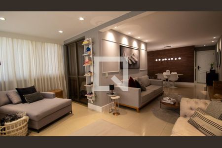 Sala de apartamento para alugar com 3 quartos, 90m² em Recreio dos Bandeirantes, Rio de Janeiro