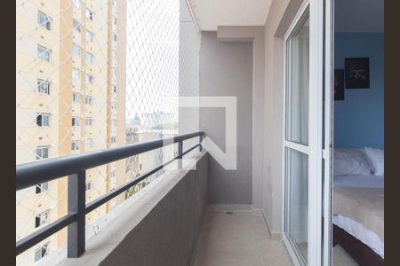 Varanda de kitnet/studio para alugar com 1 quarto, 29m² em Brás, São Paulo