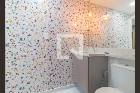 Banheiro de kitnet/studio para alugar com 1 quarto, 29m² em Brás, São Paulo