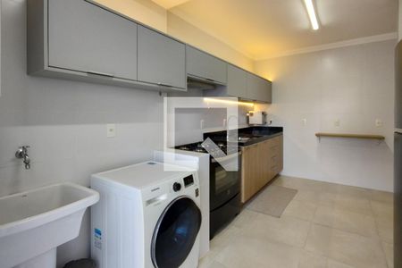 Cozinha de apartamento para alugar com 2 quartos, 105m² em Canto do Forte, Praia Grande