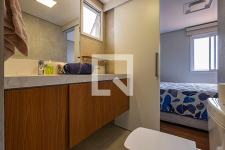 Suíte - Lavabo de apartamento à venda com 1 quarto, 60m² em Pompeia, São Paulo