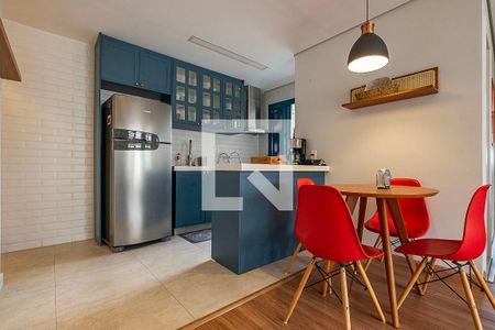 Sala/Cozinha de apartamento para alugar com 1 quarto, 60m² em Pompeia, São Paulo