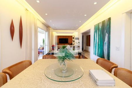 Sala de apartamento à venda com 3 quartos, 200m² em Cidade Monções, São Paulo