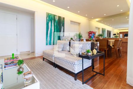 Sala de apartamento à venda com 3 quartos, 200m² em Cidade Monções, São Paulo