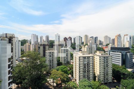 Vista da Varanda da Sala de apartamento à venda com 4 quartos, 131m² em Vila Andrade, São Paulo