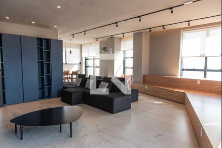 Área comum - Sala de projeção de apartamento à venda com 2 quartos, 61m² em Vila Dom Pedro I, São Paulo