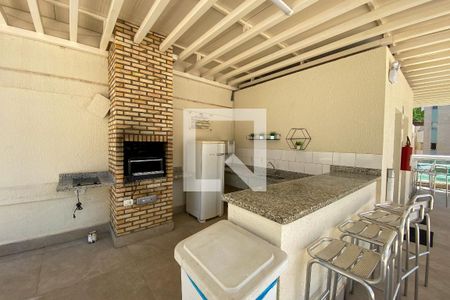 Área comum - Churrasqueira de apartamento para alugar com 2 quartos, 60m² em Setor de Habitações Individuais Norte, Brasília