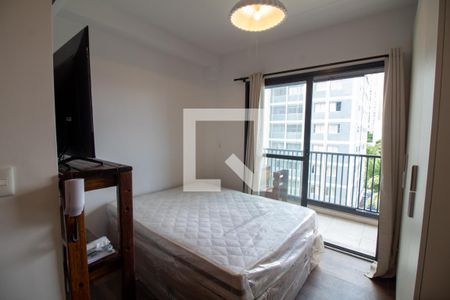 Studio de kitnet/studio para alugar com 1 quarto, 28m² em Jardim das Acacias, São Paulo