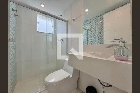 Banheiro da Suíte 3 de casa de condomínio à venda com 6 quartos, 300m² em Recreio dos Bandeirantes, Rio de Janeiro