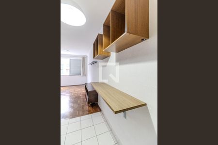 Cozinha de kitnet/studio para alugar com 1 quarto, 33m² em Santa Ifigênia, São Paulo