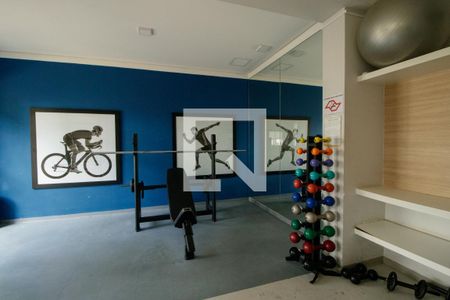 Área comum - Academia de kitnet/studio à venda com 1 quarto, 28m² em Jardim Planalto, São Paulo