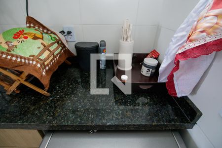 Cozinha e Área de Serviço de kitnet/studio à venda com 1 quarto, 28m² em Jardim Planalto, São Paulo