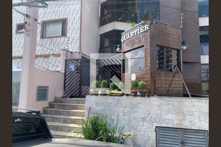 Fachada e portaria de apartamento à venda com 3 quartos, 127m² em Vila Margarida, São Bernardo do Campo
