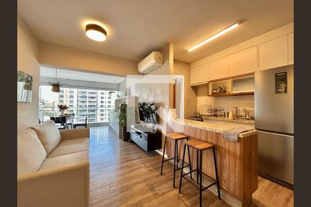 Sala de apartamento à venda com 3 quartos, 89m² em Vila Mascote, São Paulo