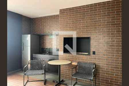 Área comum - Churrasqueira de kitnet/studio à venda com 1 quarto, 27m² em Vila Romana, São Paulo