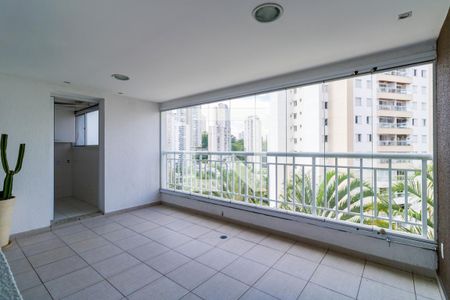Varanda Sala de apartamento para alugar com 2 quartos, 96m² em Vila Andrade, São Paulo