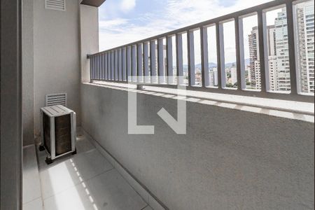 Varanda de kitnet/studio para alugar com 1 quarto, 27m² em Vila Romana, São Paulo