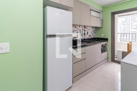 Cozinha de kitnet/studio para alugar com 1 quarto, 27m² em Vila Romana, São Paulo