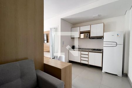 Sala  de kitnet/studio para alugar com 1 quarto, 25m² em Vila Campestre, São Bernardo do Campo