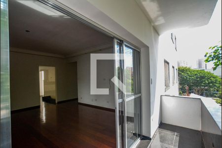 Varanda da Sala de apartamento à venda com 4 quartos, 150m² em Centro, Santo André