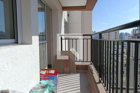 Varanda da Sala/Cozinha de apartamento para alugar com 2 quartos, 45m² em Pinheiros, São Paulo