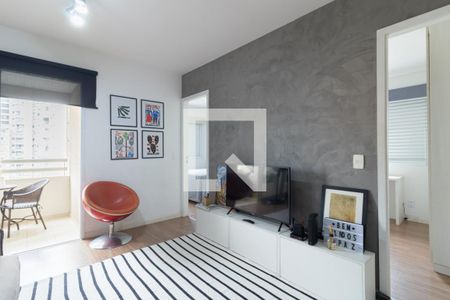 Sala de apartamento para alugar com 2 quartos, 57m² em Itaim Bibi, São Paulo