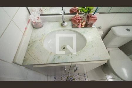 Banheiro de apartamento à venda com 2 quartos, 55m² em Chácara Belenzinho, São Paulo