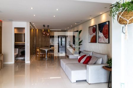 Sala de apartamento à venda com 3 quartos, 103m² em Água Branca, São Paulo