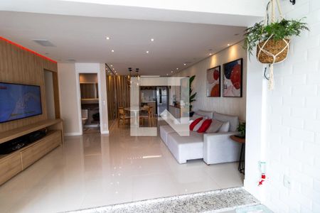 Sala de apartamento à venda com 3 quartos, 103m² em Água Branca, São Paulo