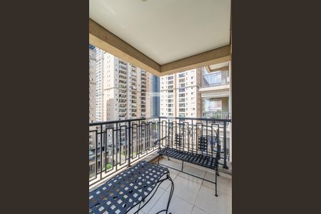 Varanda da Sala de apartamento para alugar com 1 quarto, 51m² em Alphaville Conde Ii, Barueri