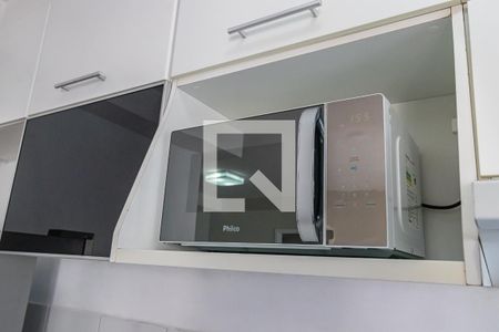 Cozinha de apartamento à venda com 1 quarto, 51m² em Alphaville Conde Ii, Barueri