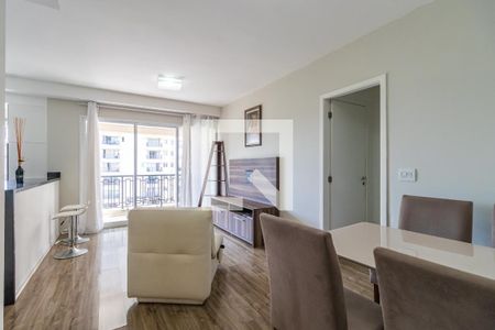 Sala de apartamento para alugar com 1 quarto, 51m² em Alphaville Conde Ii, Barueri