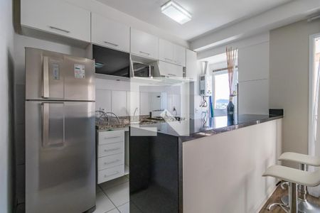 Cozinha de apartamento à venda com 1 quarto, 51m² em Alphaville Conde Ii, Barueri